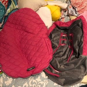 Car seat winter cover